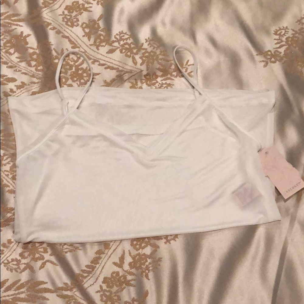 White Cabernet reversible camisole